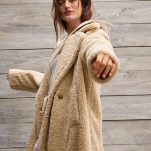 AE Long Teddy Coat