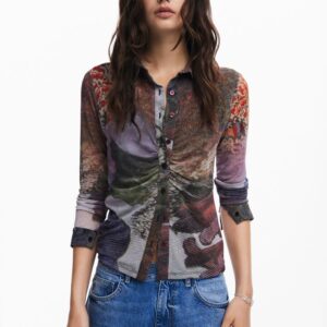 Long-sleeve T-shirt autumn forest